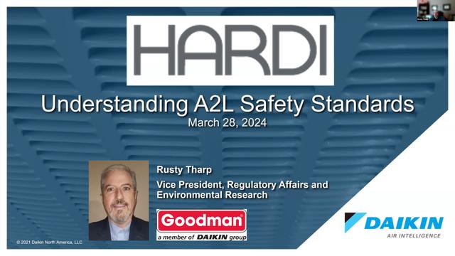 Webinar Replay: Understanding A2L Safety Standards